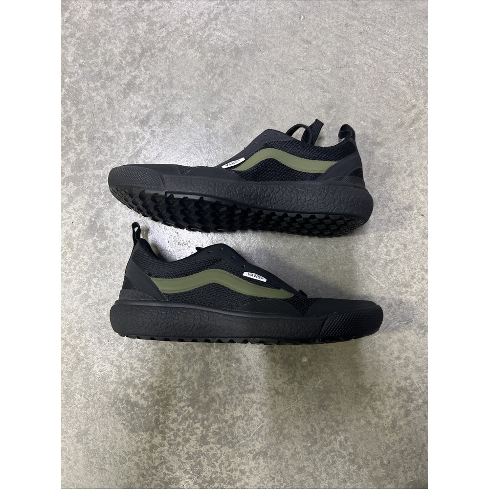 Vans UltraRange Shoes Custom Green Black Mens Size 5.0 Womens 6.5 Rare